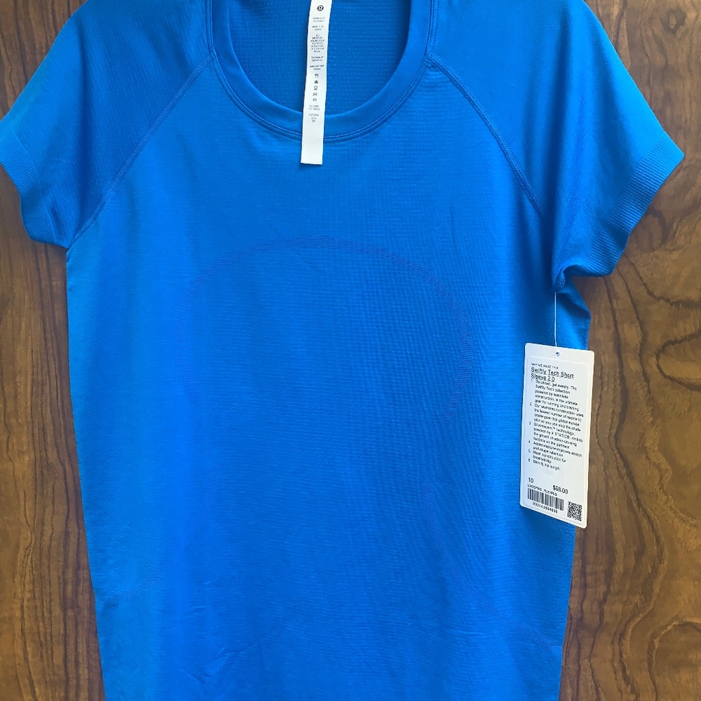 LULULEMON SWIFTLY TECH SHORT SLEEVE SIZE 12